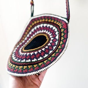 🌼 NWT woven boho hippie crossbody bag